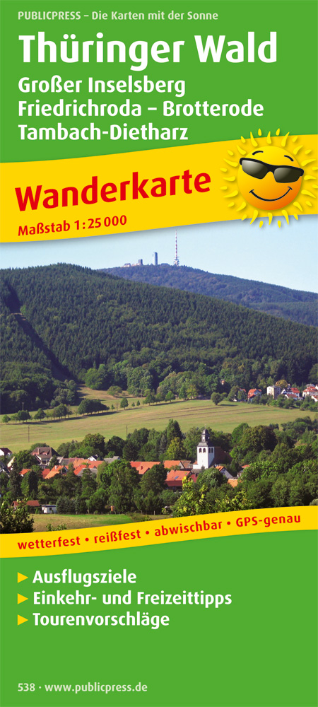 Th&uuml;ringer Wald, Gro&szlig;er Inselsberg - Friedrichroda - Brotterode - Tambach-Dietharz