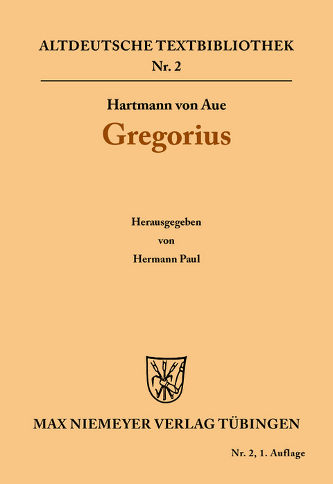 Gregorius -  Hartmann von Aue