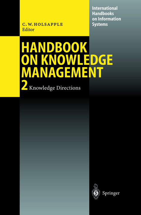 Handbook on Knowledge Management 2 - 