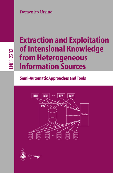 Extraction and Exploitation of Intensional Knowledge from Heterogeneous Information Sources - Domenico Ursino