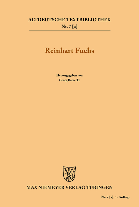 Heinrichs des Glichezares Reinhart Fuchs -  HEINRICH