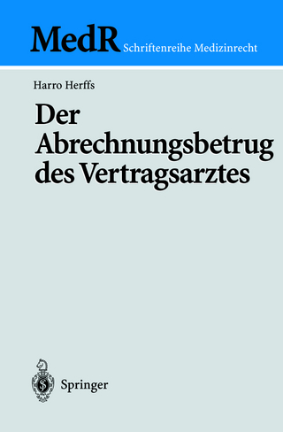 Der Abrechnungsbetrug des Vertragsarztes