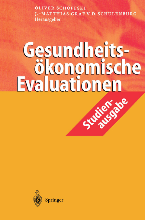 Gesundheits&ouml;konomische Evaluationen - 