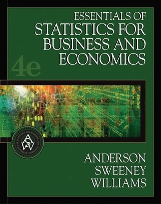 Pkg Essent of Stats Bus&Econ W -  Sweeney,  Williams,  ANDERSON