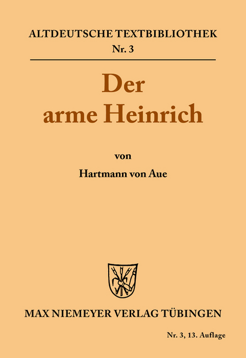 Der arme Heinrich -  Hartmann