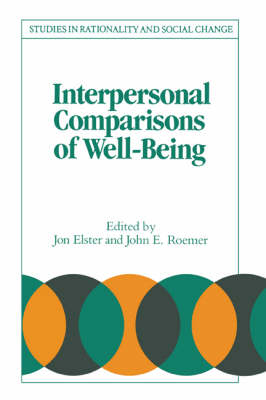 Interpersonal Comparisons of Well-Being - 