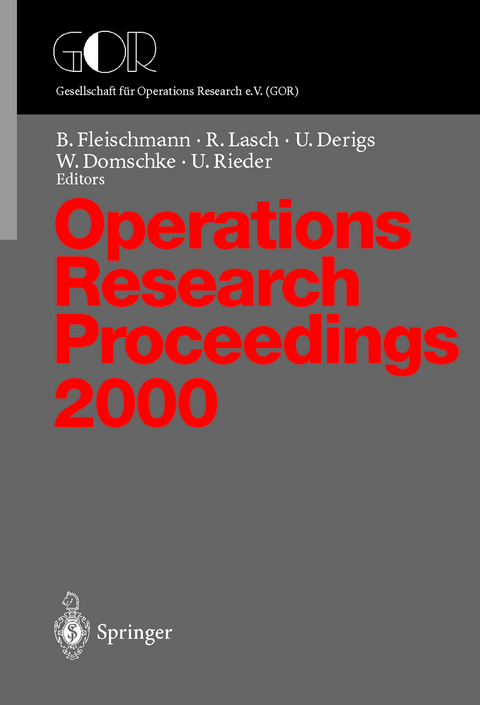 Operations Research Proceedings - 