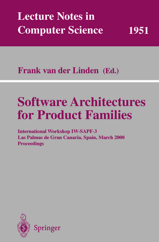 Software Architectures for Product Families