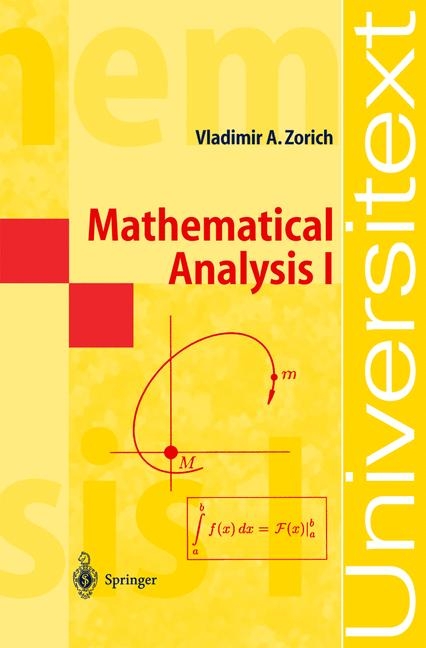 Mathematical Analysis I - V. A. Zorich