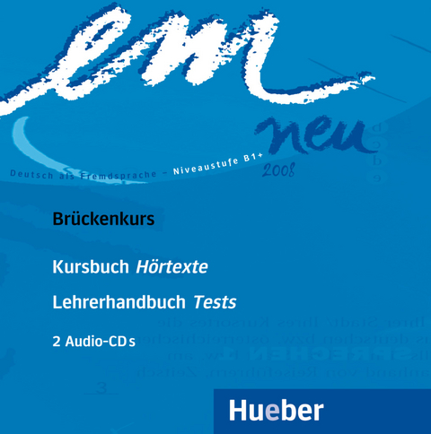 em neu 2008 Br&uuml;ckenkurs - Michaela Perlmann-Balme, Jutta Orth-Chambah, Susanne Schwalb