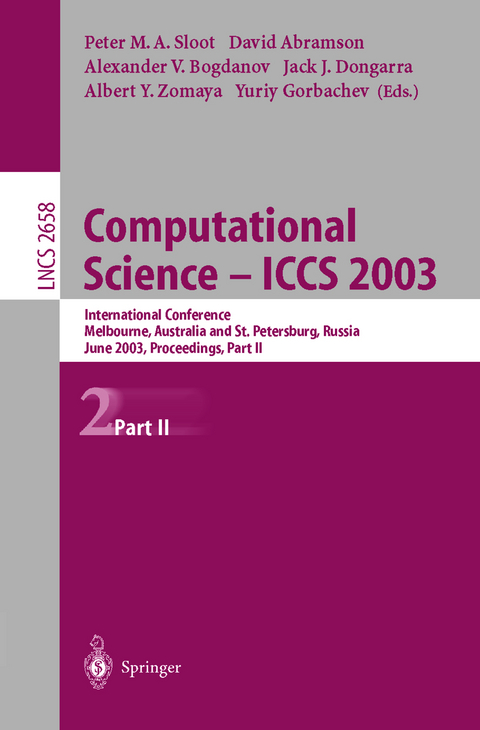 Computational Science - ICCS 2003 - 