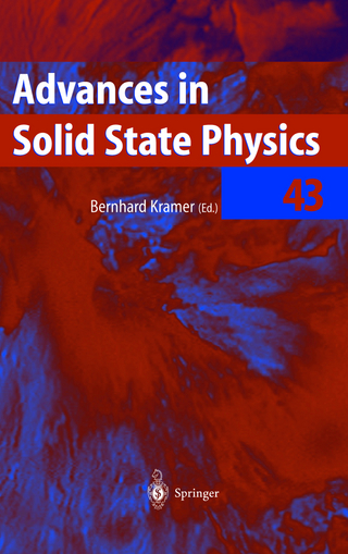 Advances in Solid State Physics