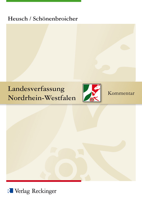 Landesverfassung Nordrhein-Westfalen &ndash; Kommentar - 