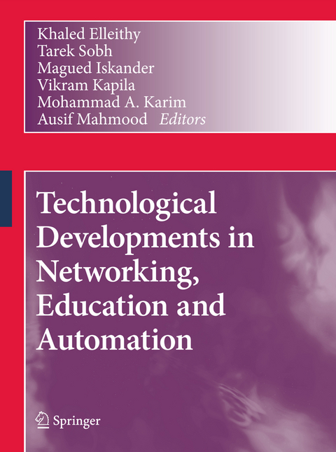 Technological Developments in Networking, Education and Automation - 