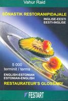 English-Estonian and Estonian-English Restaurateur's Glossary