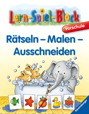R&auml;tseln - Malen - Ausschneiden (Vorschule) - Britta Zimmermann