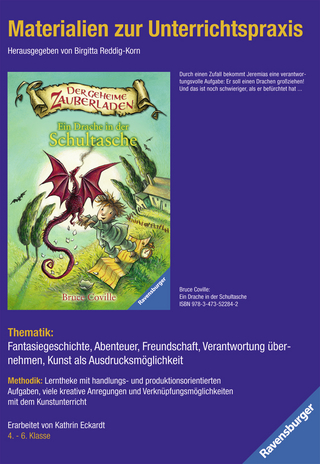 Materialien zur Unterrichtspraxis - Bruce Coville: Ein Drache in der Schultasche