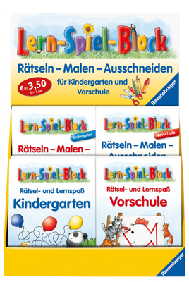 Verkaufs-Kassette "Lern-Spiel-Block"