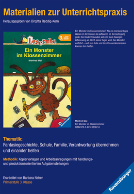 Manfred Mai: Ein Monster im Klassenzimmer (Schulausgabe in Broschur)