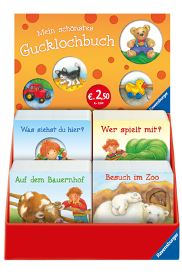 Verkaufs-Kassette "Mein sch&ouml;nstes Gucklochbuch"