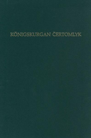 Hamburger Forschungen zur Archäologie. Veröffentlichungen des Instituts... / Königskurgan Certomlyk