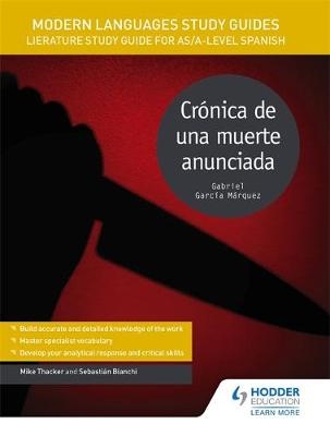 Modern Languages Study Guides: Cr nica de una muerte anunciada