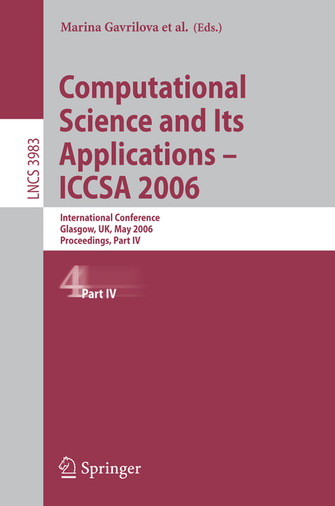 Computational Science and Its Applications - ICCSA 2006 - 