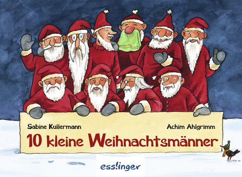 10 kleine Weihnachtsm&auml;nner - Nano-Ausgabe - Sabine Kullermann