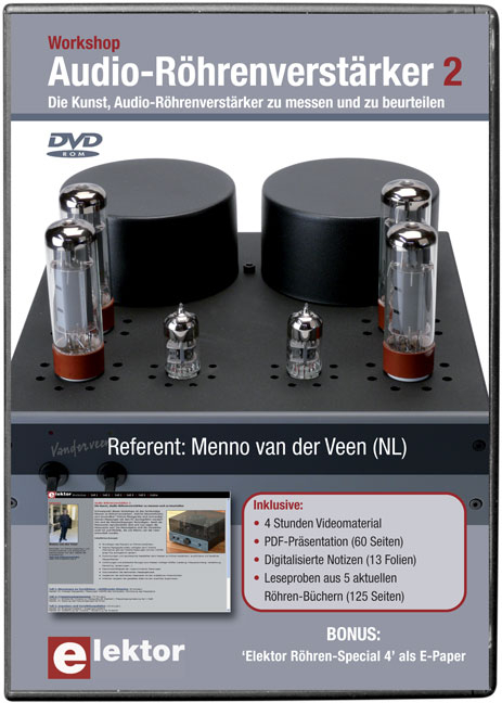 Workshop-DVD 'Audio-Röhrenverstärker 2' - Menno van der Veen