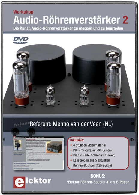 Workshop-DVD 'Audio-R&ouml;hrenverst&auml;rker 2' - Menno van der Veen