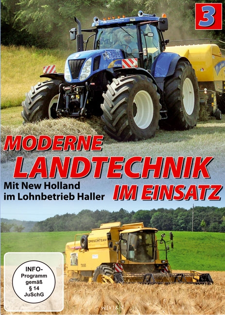 Moderne Landtechnik im Einsatz