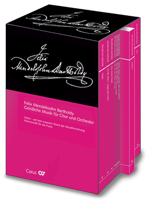 Felix Mendelssohn Bartholdy. Geistliche Musik f&uuml;r Chor und Orchester - Felix Mendelssohn Bartholdy