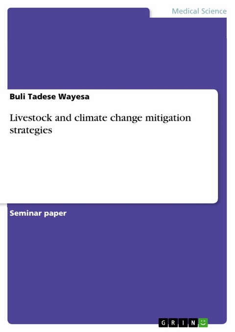 Livestock and climate change mitigation strategies - Buli Tadese Wayesa