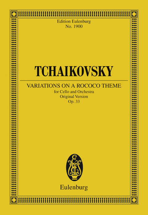 Variations on a Rococo Theme - Pyotr Ilyich Tchaikovsky