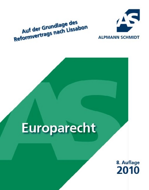 Europarecht - J&ouml;rg Holtmann