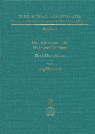 Das »Solsequium« des Hugo von Trimberg