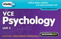 StudyOn VCE Psychology Unit 3 & Study Cards -  JACARANDA