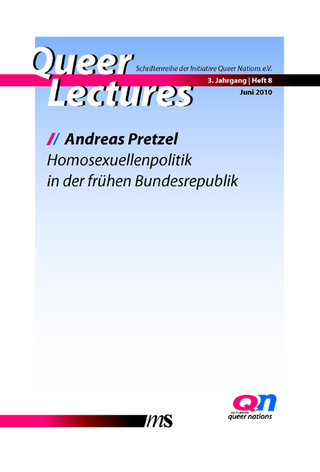Homosexuellenpolitik in der frühen Bundesrepublik