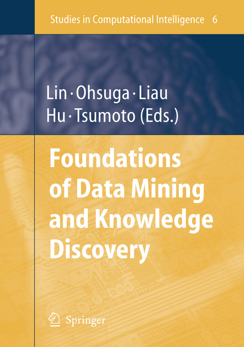 Foundations of Data Mining and Knowledge Discovery - 