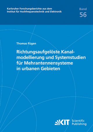 Richtungsaufgelöste Kanalmodellierung und Systemstudien für Mehrantennensysteme in urbanen Gebieten
