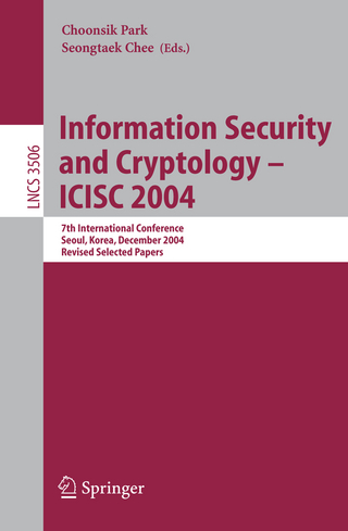 Information Security and Cryptology - ICISC 2004