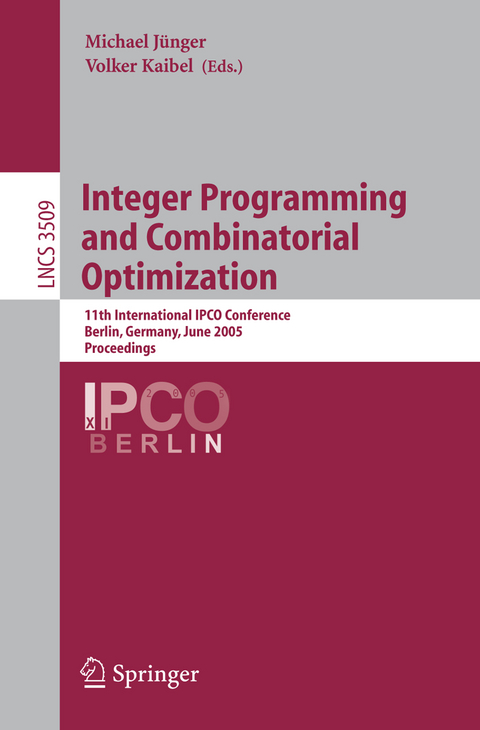 Integer Programming and Combinatorial Optimization - 
