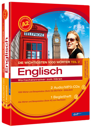 Wortschatztrainer Die wichtigsten 1000 Wörter Englisch, Fortsetzung (Niveau A2)