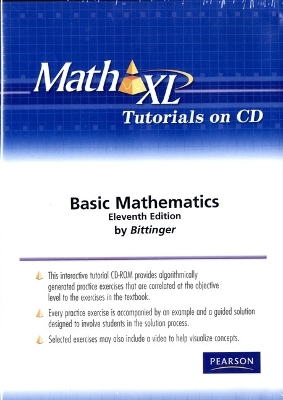 MathXL Tutorials on CD for Basic College Mathematics