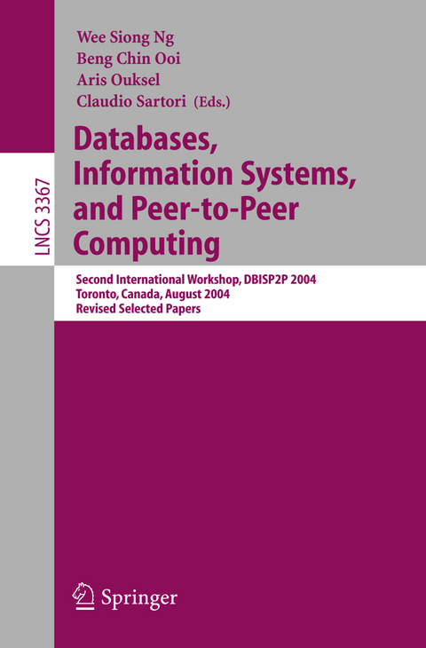 Databases, Information Systems, and Peer-to-Peer Computing - 