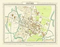 John Bartholomew's Map of Oxford 1898 - John Bartholomew