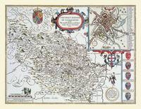 John Speed's Map of the West Riding of Yorkshire 1611 - John Speed