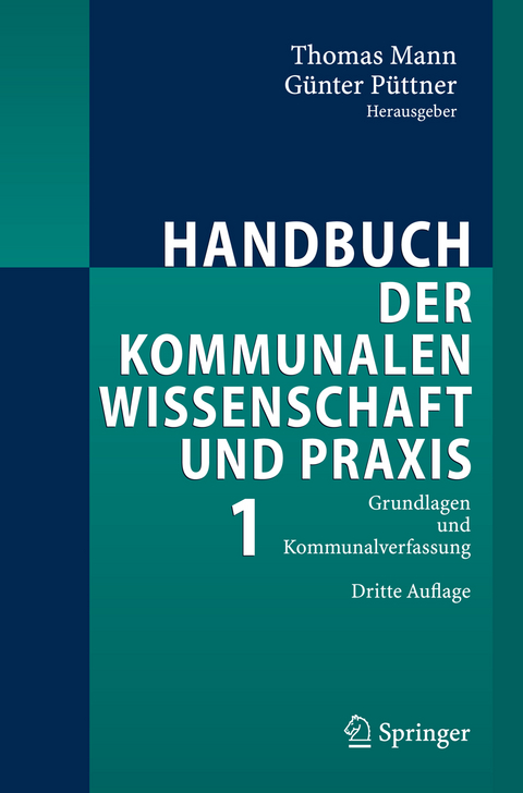 Handbuch der kommunalen Wissenschaft und Praxis - 