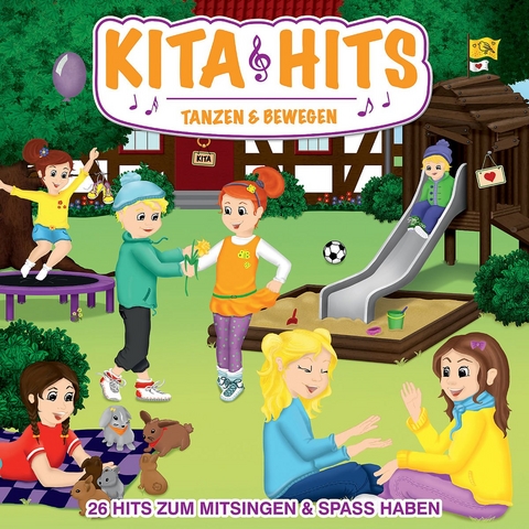 Die Kita-Hits: Tanzen & Bewegen, 1 Audio-CD -  Various