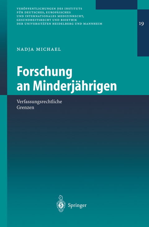 Forschung an Minderj&auml;hrigen - Nadja Michael